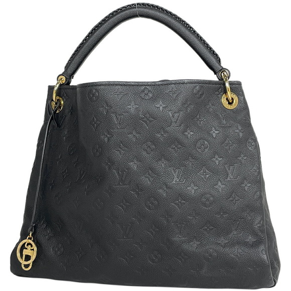 Louis Vuitton Artsy Shoulder Bag Empreinte Noir Black - Picture 1 of 8